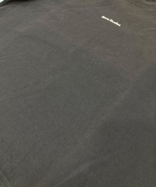Acne studios（アクネ ストゥディオズ）ACNE STUDIOS (アクネ ストゥディオズ) ロゴTシャツ ブラック サイズ:XXSの古着・服飾アイテム