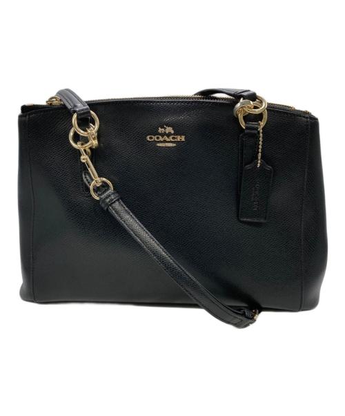 COACH（コーチ）COACH (コーチ) 2WAYバッグ/クリスティキャリー ブラックの古着・服飾アイテム