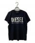 DIESEL（ディーゼル）の古着「プリントTシャツ」｜ブラック