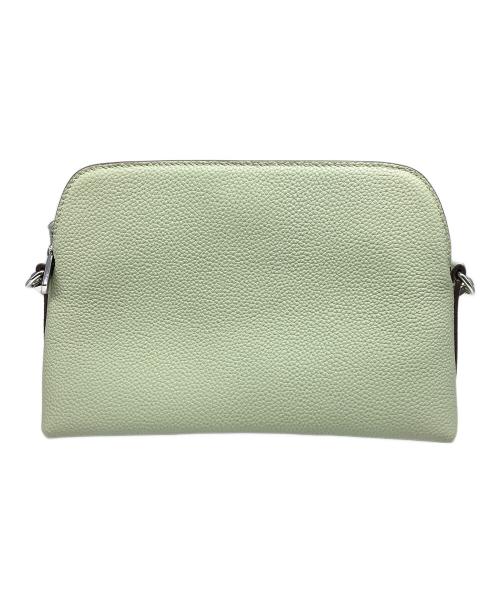 +grace（プラスグレース）+grace (プラスグレース) Nシュリンクツイストメタルショルダーバッグ グリーンの古着・服飾アイテム