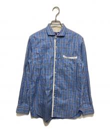COMME des GARCONS JUNYA WATANABE MAN（コムデギャルソンジュンヤワタナベマン）の古着「チェックシャツ」｜スカイブルー