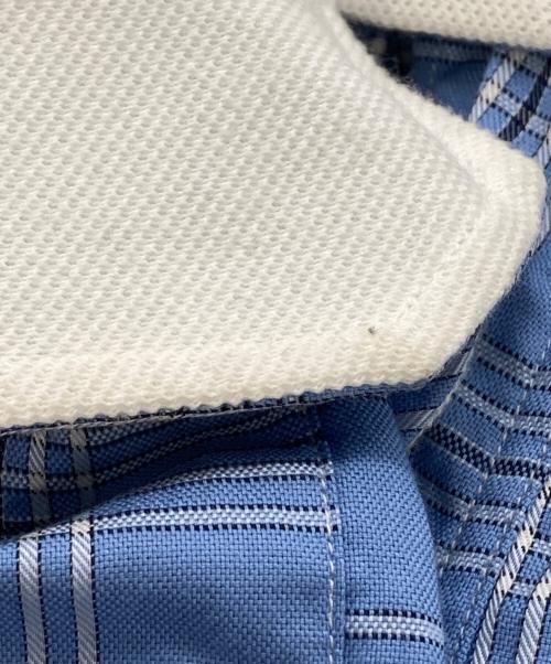 COMME des GARCONS JUNYA WATANABE MAN（コム デ ギャルソン ジュンヤ ワタナベ マン）COMME des GARCONS JUNYA WATANABE MAN (コムデギャルソンジュンヤワタナベマン) チェックシャツ スカイブルー サイズ:XSの古着・服飾アイテム