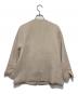 URBAN RESEARCH DOORS (アーバンリサーチドアーズ) ツイードVネックロングジャケット ベージュ サイズ:Ｍ：6000円