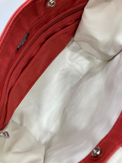 PORTER GIRL（ポーターガール）PORTER GIRL (ポーターガール) NAKID トートバッグ レッドの古着・服飾アイテム