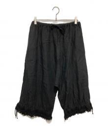 nest Robe（ネストローブ）の古着「リネンサルエルパンツ」｜ブラック