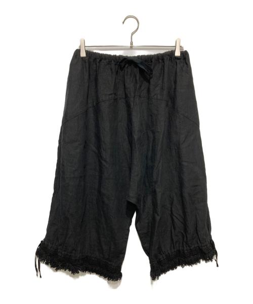 nest Robe（ネストローブ）nest Robe (ネストローブ) リネンサルエルパンツ ブラック サイズ:freeの古着・服飾アイテム