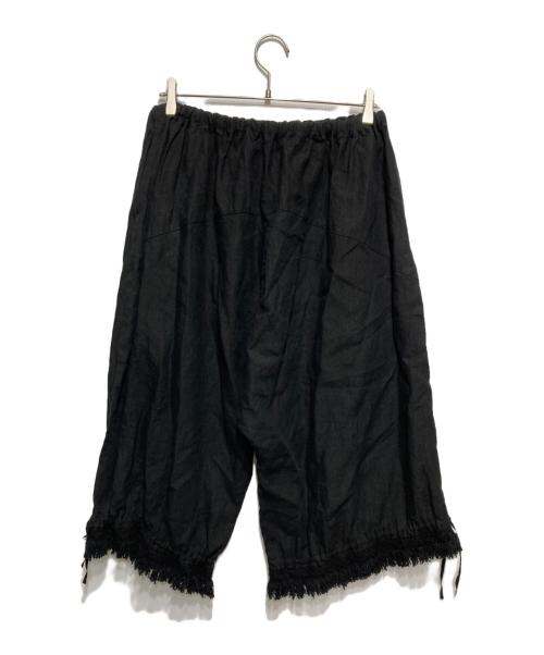 nest Robe（ネストローブ）nest Robe (ネストローブ) リネンサルエルパンツ ブラック サイズ:freeの古着・服飾アイテム