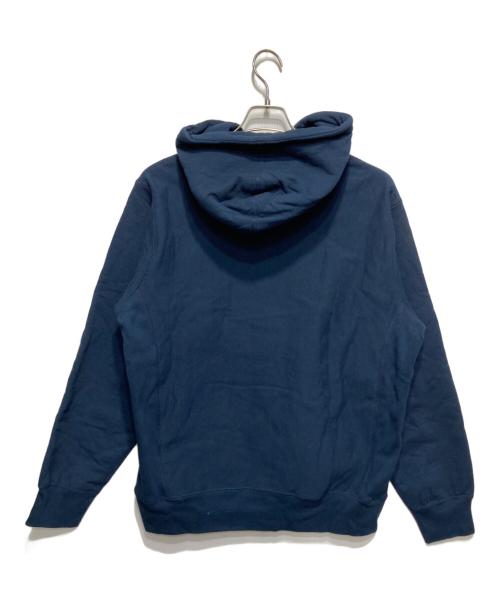 SUPREME（シュプリーム）SUPREME (シュプリーム) Classic Script Hooded Sweatshirt ネイビー サイズ:Lの古着・服飾アイテム