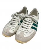 adidasアディダス）の古着「JAPAN W ローカットスニーカー」｜アイボリー×グリーン
