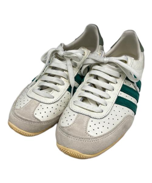 adidas（アディダス）adidas (アディダス) JAPAN W ローカットスニーカー アイボリー×グリーン サイズ:27.5cmの古着・服飾アイテム