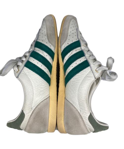 adidas（アディダス）adidas (アディダス) JAPAN W ローカットスニーカー アイボリー×グリーン サイズ:27.5cmの古着・服飾アイテム