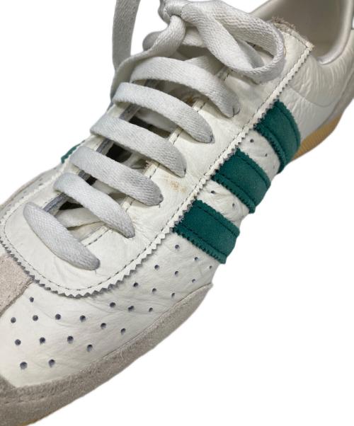 adidas（アディダス）adidas (アディダス) JAPAN W ローカットスニーカー アイボリー×グリーン サイズ:27.5cmの古着・服飾アイテム
