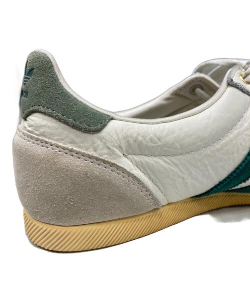 adidas（アディダス）adidas (アディダス) JAPAN W ローカットスニーカー アイボリー×グリーン サイズ:27.5cmの古着・服飾アイテム