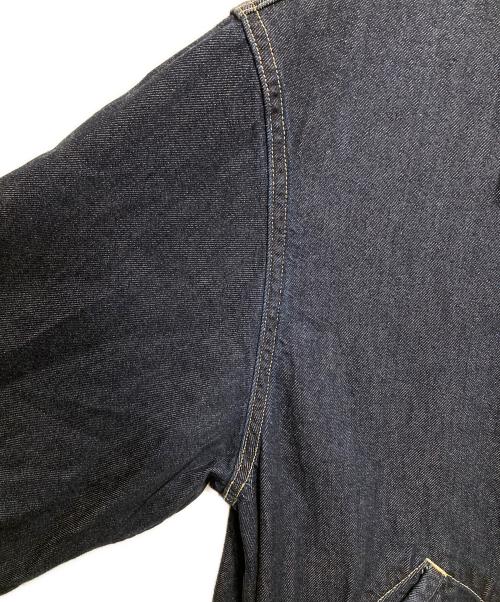 BLURHMS（ブラームス）BLURHMS (ブラームス) Light oz Denim ZIP Work Jacket/ライトオンスデニムジップワークジャケット インディゴ サイズ:2の古着・服飾アイテム