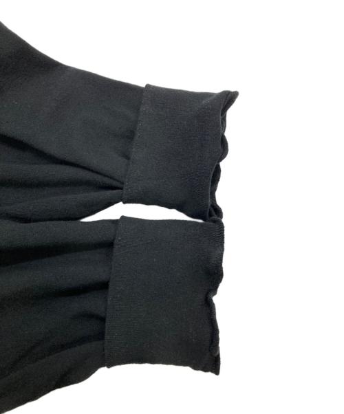 BLURHMS（ブラームス）BLURHMS (ブラームス) BEAUTY&YOUTH (ビューティーアンドユース) 別注ヘンリネックカットソー ブラック サイズ:2の古着・服飾アイテム