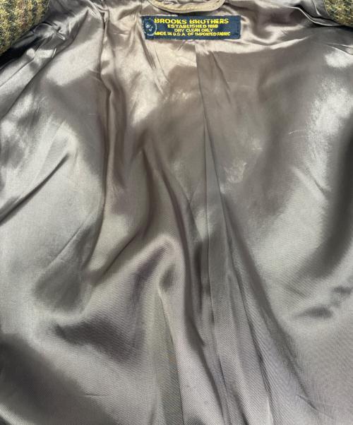 BROOKS BROTHERS（ブルックスブラザーズ）BROOKS BROTHERS (ブルックスブラザーズ) ツイードテーラードジャケット ブラウン サイズ:ーの古着・服飾アイテム