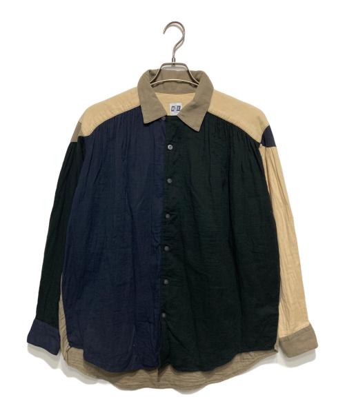 BEAMS（ビームス）BEAMS (ビームス) AiE (エーアイイー) 別注ペインターシャツ マルチカラー サイズ:Ｍの古着・服飾アイテム