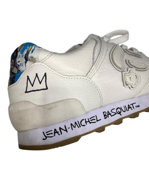 via SANGACIO（ヴィア・サンガチオ）via SANGACIO (ヴィア・サンガチオ) BASQUIAT (バスキア) にゅ～ずバスキア ホワイト サイズ:26.5㎝の古着・服飾アイテム
