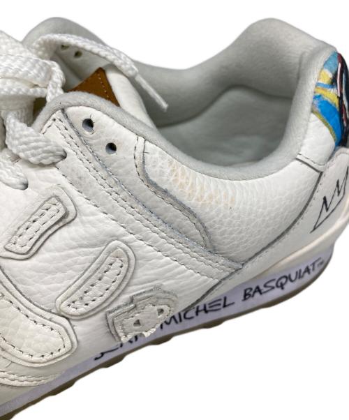 via SANGACIO（ヴィア・サンガチオ）via SANGACIO (ヴィア・サンガチオ) BASQUIAT (バスキア) にゅ～ずバスキア ホワイト サイズ:26.5㎝の古着・服飾アイテム