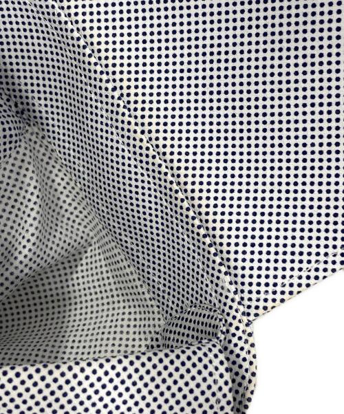 DOLCE & GABBANA（ドルチェ＆ガッバーナ）DOLCE & GABBANA (ドルチェ＆ガッバーナ) 長袖シャツ ホワイト×ネイビー サイズ:15/38の古着・服飾アイテム