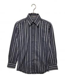 DOLCE & GABBANA（ドルチェ＆ガッバーナ）の古着「ストライプシャツ」｜グレー