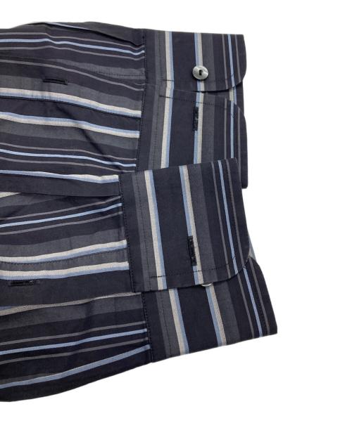 DOLCE & GABBANA（ドルチェ＆ガッバーナ）DOLCE & GABBANA (ドルチェ＆ガッバーナ) ストライプシャツ グレー サイズ:15/38の古着・服飾アイテム