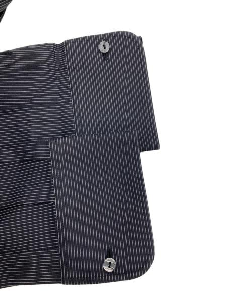 DOLCE & GABBANA（ドルチェ＆ガッバーナ）DOLCE & GABBANA (ドルチェ＆ガッバーナ) ストライプシャツ ブラック サイズ:39の古着・服飾アイテム