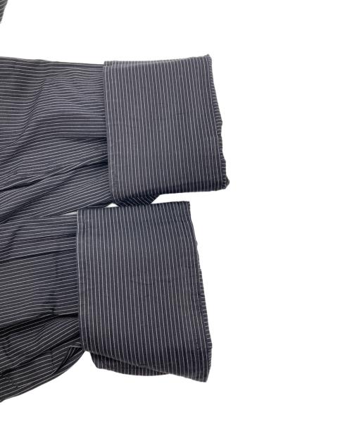 DOLCE & GABBANA（ドルチェ＆ガッバーナ）DOLCE & GABBANA (ドルチェ＆ガッバーナ) ストライプシャツ ブラック サイズ:39の古着・服飾アイテム