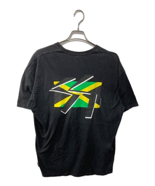 stussy（ステューシー）stussy (ステューシー) プリントTシャツ ブラック サイズ:XLの古着・服飾アイテム