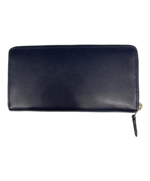 COACH（コーチ）COACH (コーチ) ラウンドジップウォレット ネイビーの古着・服飾アイテム