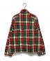 RALPH LAUREN (ラルフローレン) チェック柄ハリントンジャケット レッド×グリーン サイズ:M：6000円