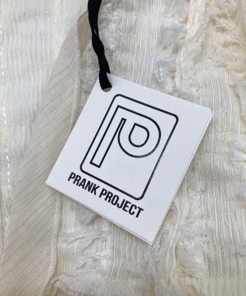 PRANK PROJECT（プランクプロジェクト）PRANK PROJECT (プランクプロジェクト) Fringe Jacquard Frill Cardigan アイボリー サイズ:FREE 未使用品の古着・服飾アイテム