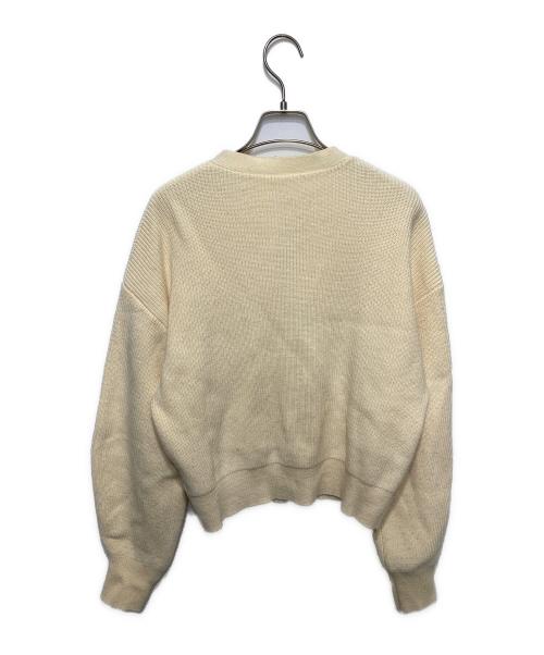 Mila Owen（ミラオーウェン）Mila Owen (ミラオーウェン) 金釦クルーネックニットカーデ アイボリー サイズ:1の古着・服飾アイテム