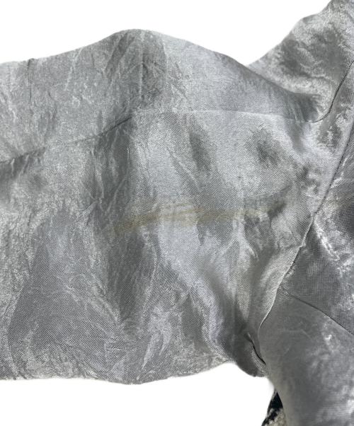 BURBERRY（バーバリー）BURBERRY (バーバリー) ショートコート ホワイト×ブラック サイズ:38の古着・服飾アイテム