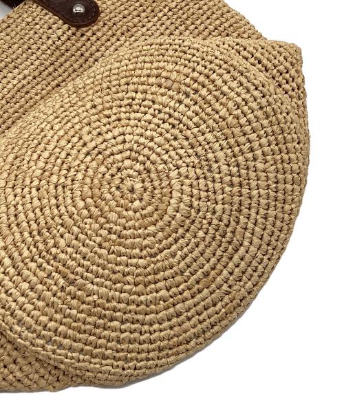 HELEN KAMINSKI（ヘレンカミンスキー）HELEN KAMINSKI (ヘレンカミンスキー) カゴバッグ ベージュの古着・服飾アイテム