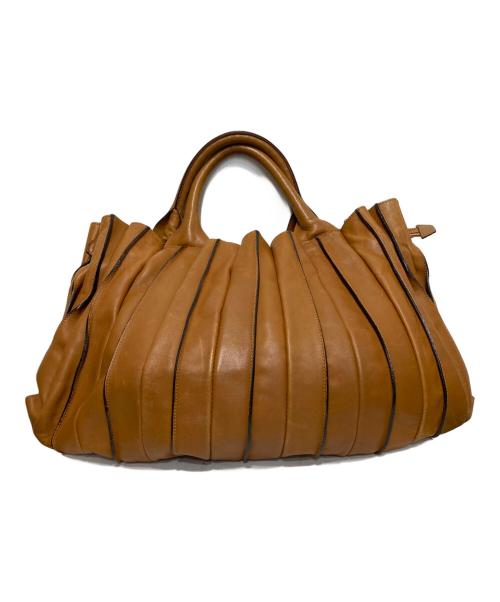 LUPO（ルポ）LUPO (ルポ) ハンドバッグ ブラウンの古着・服飾アイテム