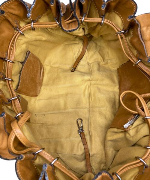 LUPO（ルポ）LUPO (ルポ) ハンドバッグ ブラウンの古着・服飾アイテム