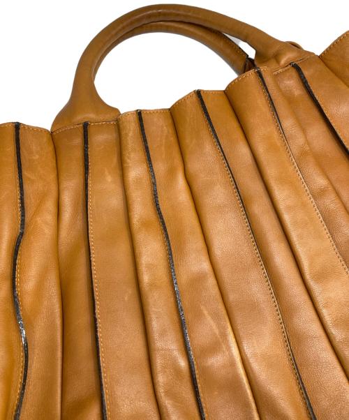 LUPO（ルポ）LUPO (ルポ) ハンドバッグ ブラウンの古着・服飾アイテム