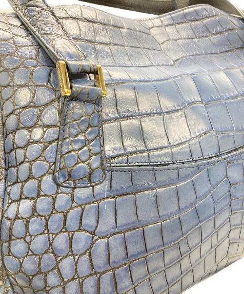 LEATHER JEWELS（レザージュエルズ）LEATHER JEWELS (レザージュエルズ) 2WAYショルダーバッグ ネイビーの古着・服飾アイテム