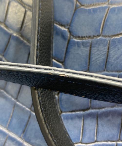 LEATHER JEWELS（レザージュエルズ）LEATHER JEWELS (レザージュエルズ) 2WAYショルダーバッグ ネイビーの古着・服飾アイテム