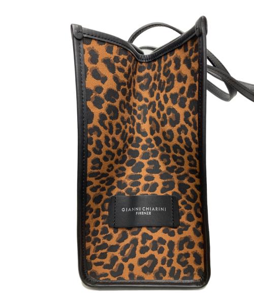 GIANNI CHIARINI（ジャンニ キアリーニ）GIANNI CHIARINI (ジャンニ キアリーニ) マルチェッラトートバッグ ブラウンの古着・服飾アイテム