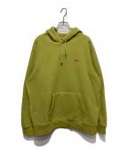 SUPREMEシュプリーム）の古着「スモールボックスロゴフリースパーカー」｜グリーン