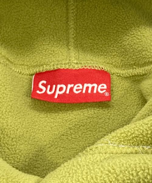SUPREME（シュプリーム）Supreme (シュプリーム) スモールボックスロゴフリースパーカー グリーン サイズ:Lの古着・服飾アイテム