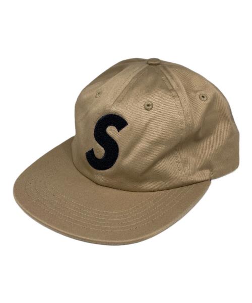 SUPREME（シュプリーム）SUPREME (シュプリーム) s logo cap/Sロゴキャップ ベージュの古着・服飾アイテム