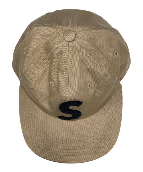 SUPREME（シュプリーム）SUPREME (シュプリーム) s logo cap/Sロゴキャップ ベージュの古着・服飾アイテム