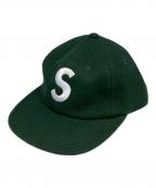 SUPREMEシュプリーム）の古着「S LOGO CAP/キャップ」｜グリーン