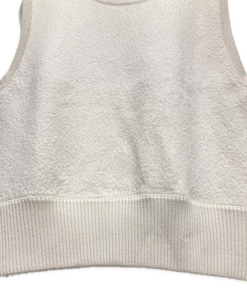 MHL（エムエイチエル）MHL (エムエイチエル) フェルトドライウールベスト ベージュ サイズ:2の古着・服飾アイテム