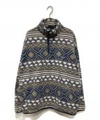 Patagoniaパタゴニア）の古着「サルティーヨ柄シンチラスナップT」｜グレー