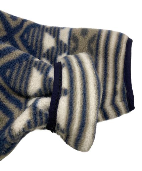 Patagonia（パタゴニア）Patagonia (パタゴニア) サルティーヨ柄シンチラスナップT グレー サイズ:Lの古着・服飾アイテム