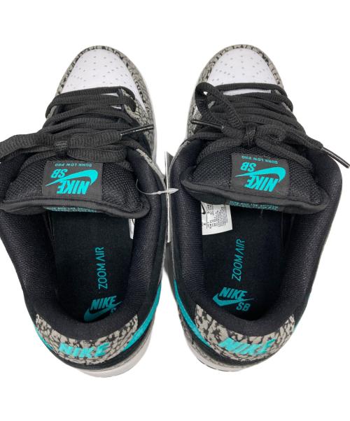 NIKE（ナイキ）NIKE (ナイキ) ATMOS (アトモス) DUNK LOW PRO SB(ﾀﾞﾝｸﾛｰﾌﾟﾛ) ブラック×ブルー サイズ:26cm 未使用品の古着・服飾アイテム